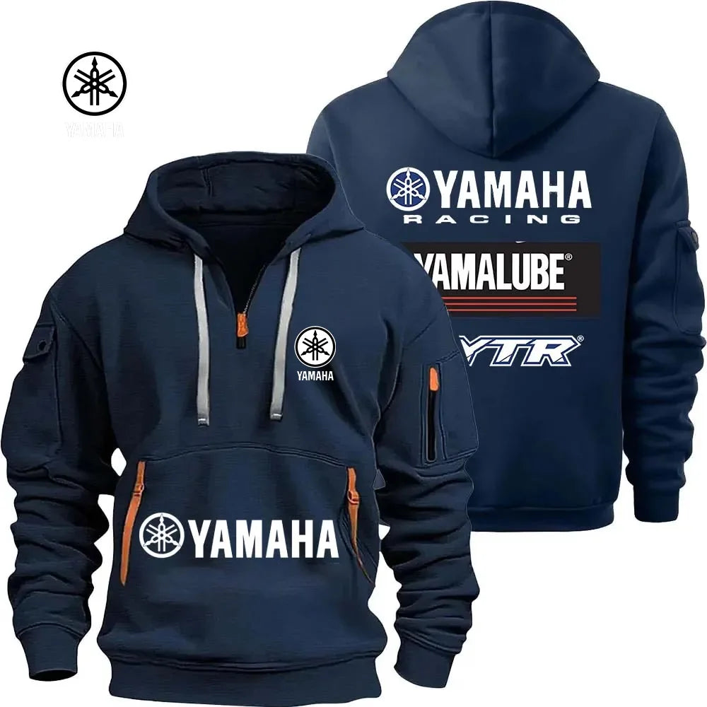 Yamaha YamaLube Racing Hoodie — Half Zipper