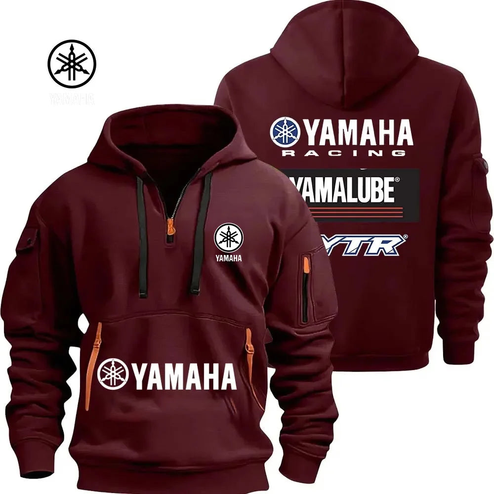 Yamaha YamaLube Racing Hoodie — Half Zipper