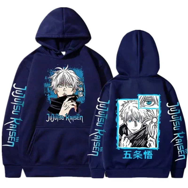 Jujutsu Kaisen Satoru Gojo Hoodie — Oversized Unisex