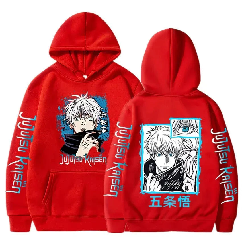 Jujutsu Kaisen Satoru Gojo Hoodie — Oversized Unisex