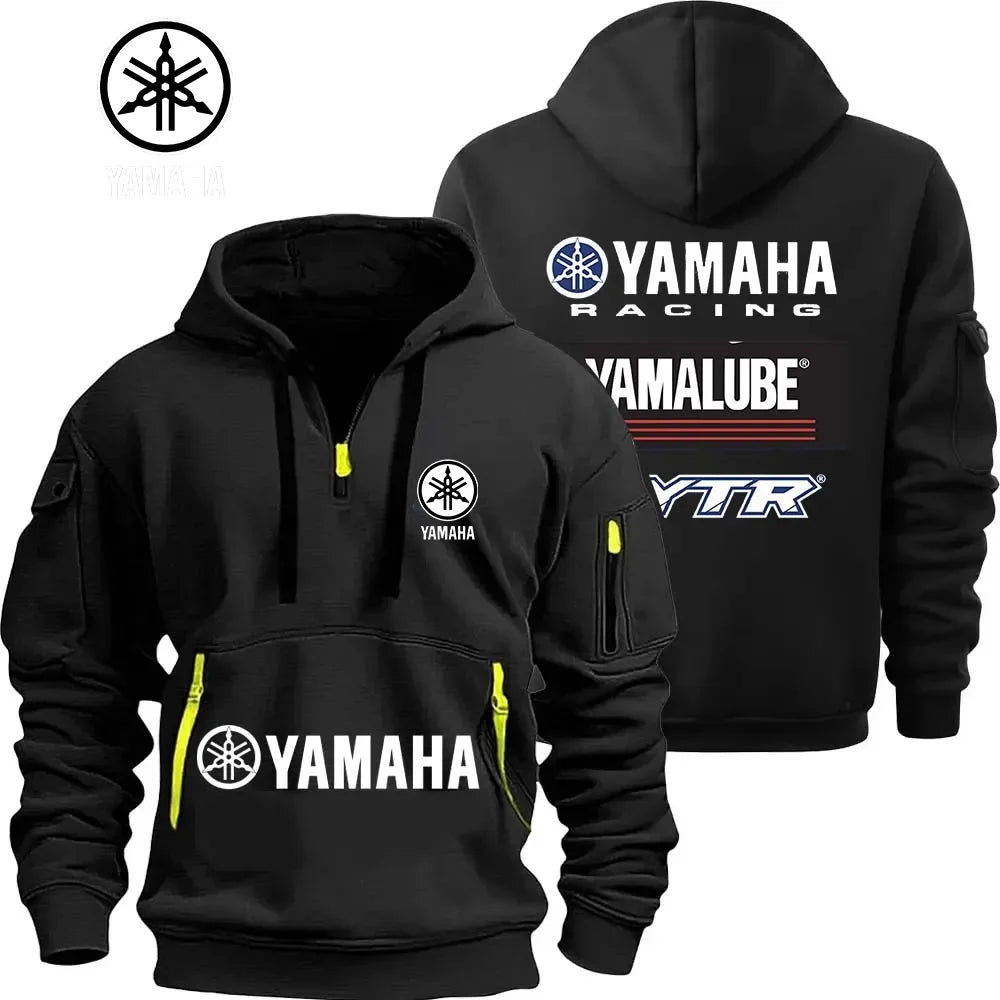 Yamaha YamaLube Racing Hoodie — Half Zipper