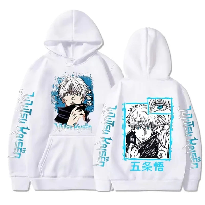 Jujutsu Kaisen Satoru Gojo Hoodie — Oversized Unisex