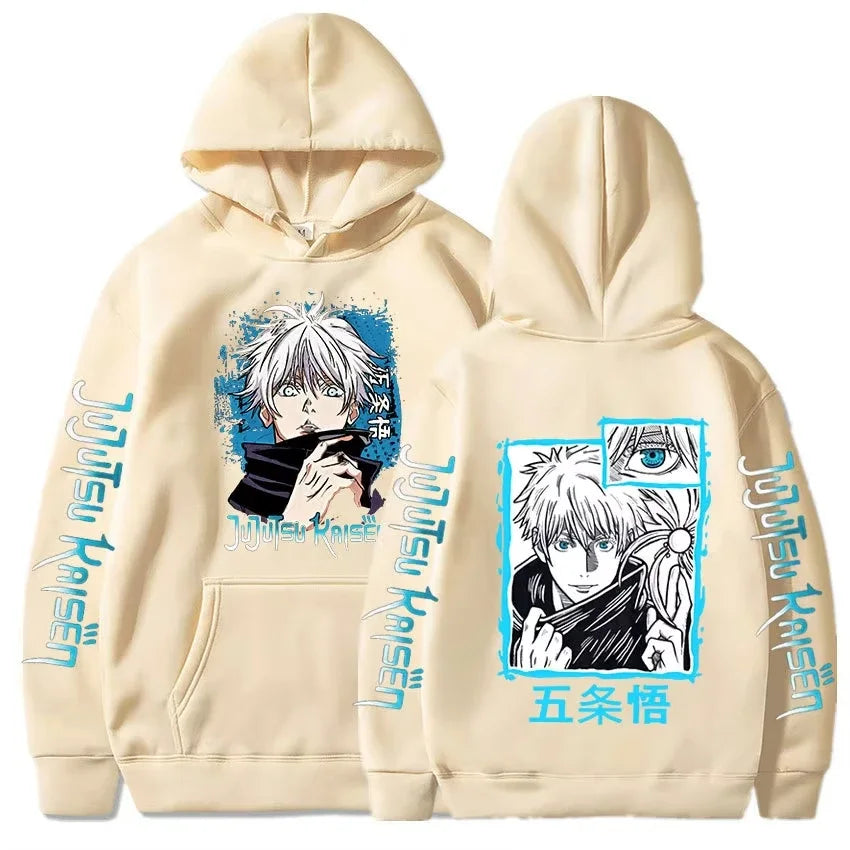 Jujutsu Kaisen Satoru Gojo Hoodie — Oversized Unisex