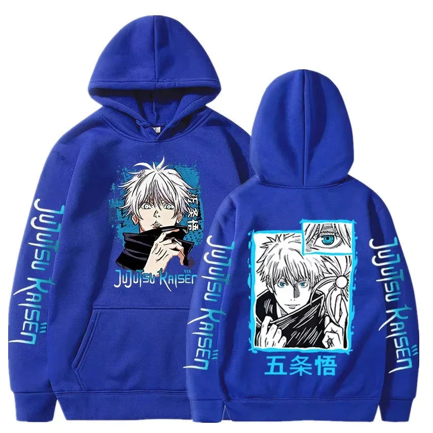 Jujutsu Kaisen Satoru Gojo Hoodie — Oversized Unisex