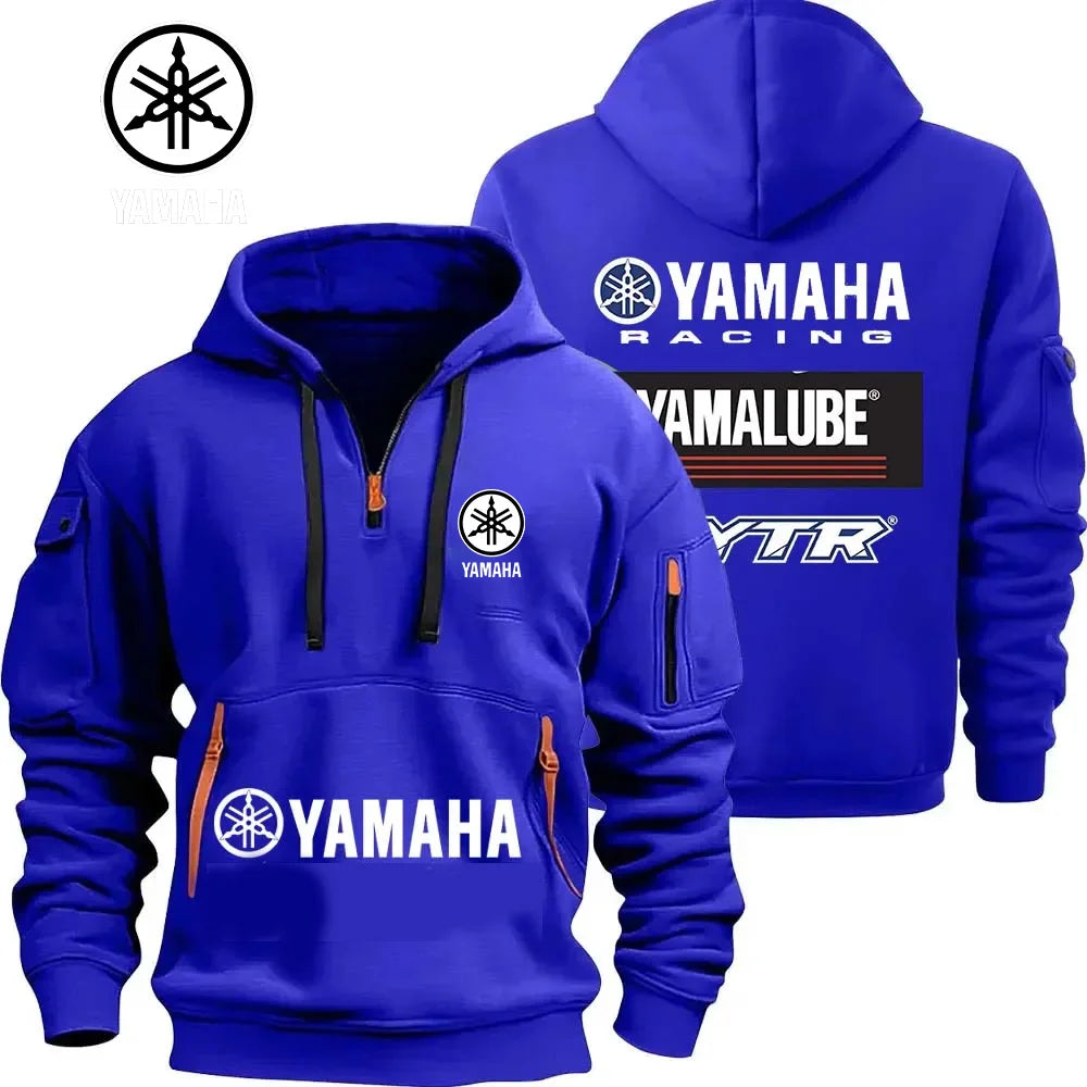 Yamaha YamaLube Racing Hoodie — Half Zipper